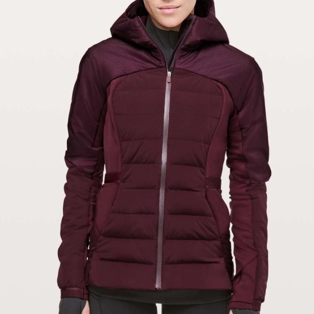 NWOT Lululemon Down for it All Jacket sz 8